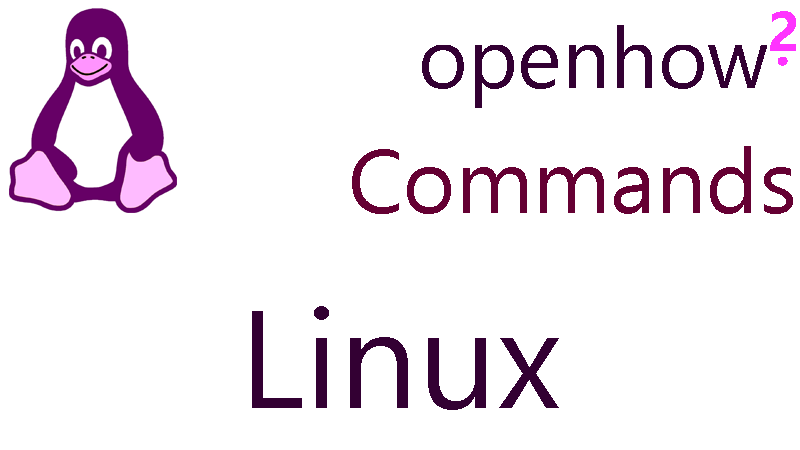 Titelbild: Commands Linux