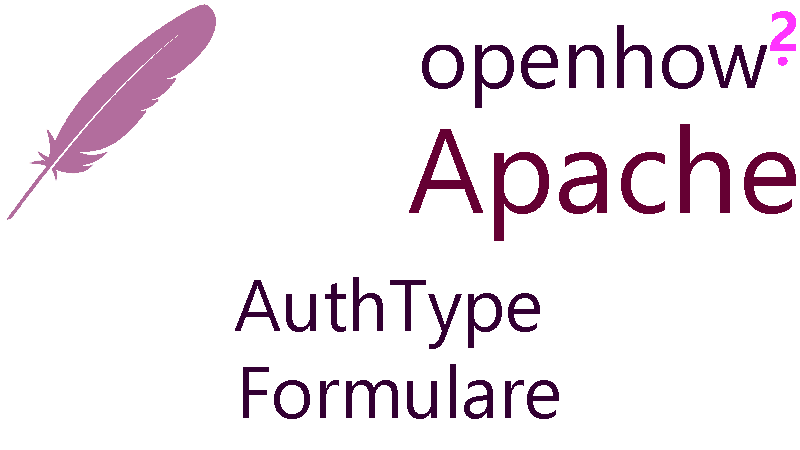 Titelbild: Apache - Zugriffsschutz AuthType Formulare