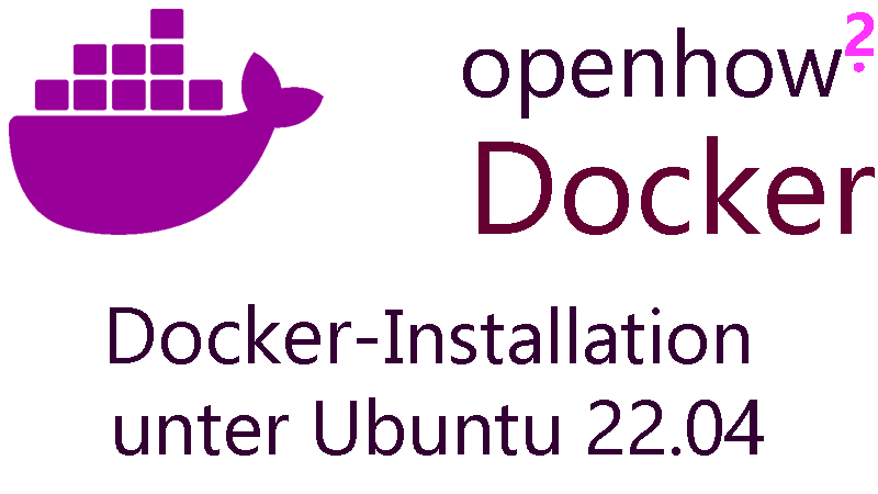 Titelbild: Docker-Installation unter Ubuntu 22.04