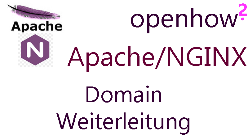 Titelbild: Apache / NGINX - Domain Weiterleitung