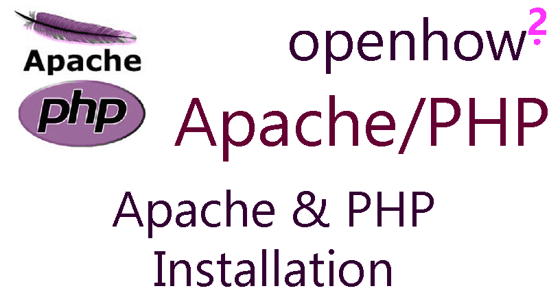Titelbild: Apache & PHP Installation