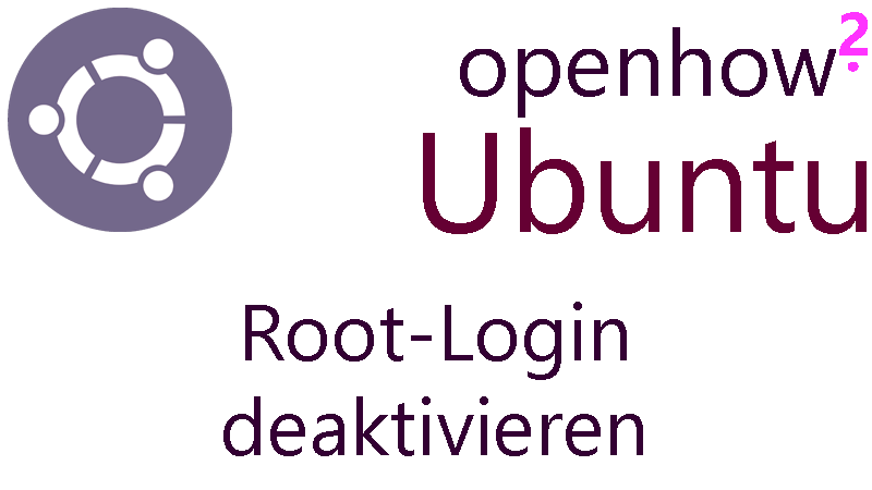 Titelbild: Root-Login deaktivieren