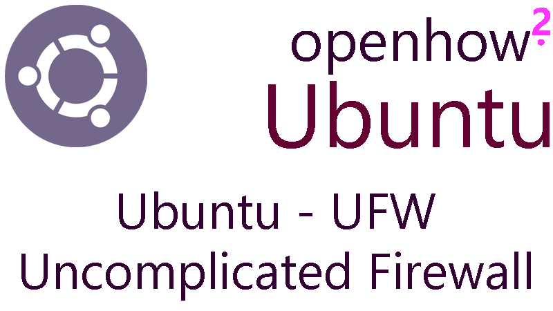 Screenshot: Ubuntu - Uncomplicated Firewall (UFW)