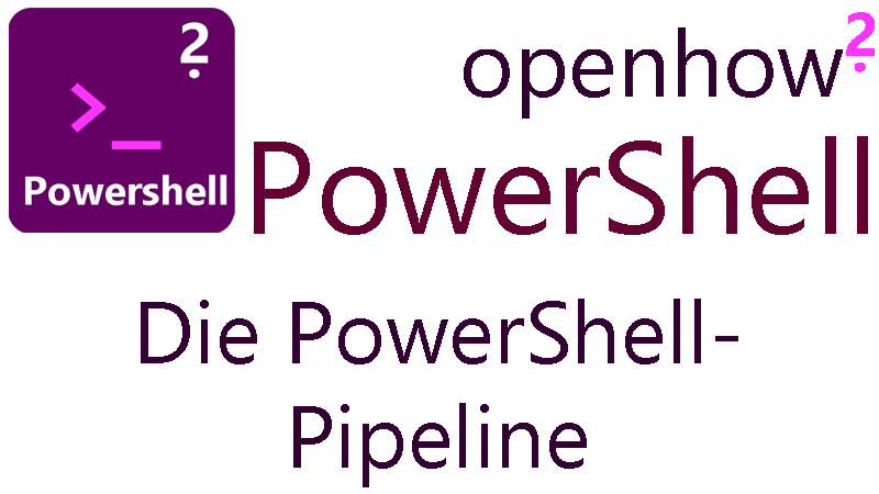 Titelbild: Powershell - Pipeline