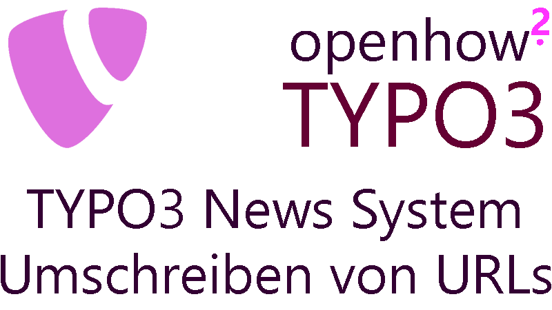 Titelbild: TYPO3 Tutorial - News System - Verwenden Sie Routing zum Umschreiben von URLs