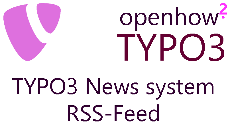 Titelbild: TYPO3 News system - RSS-Feed