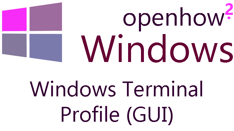 Titelbild: Windows Terminal Profile über die GUI einrichten